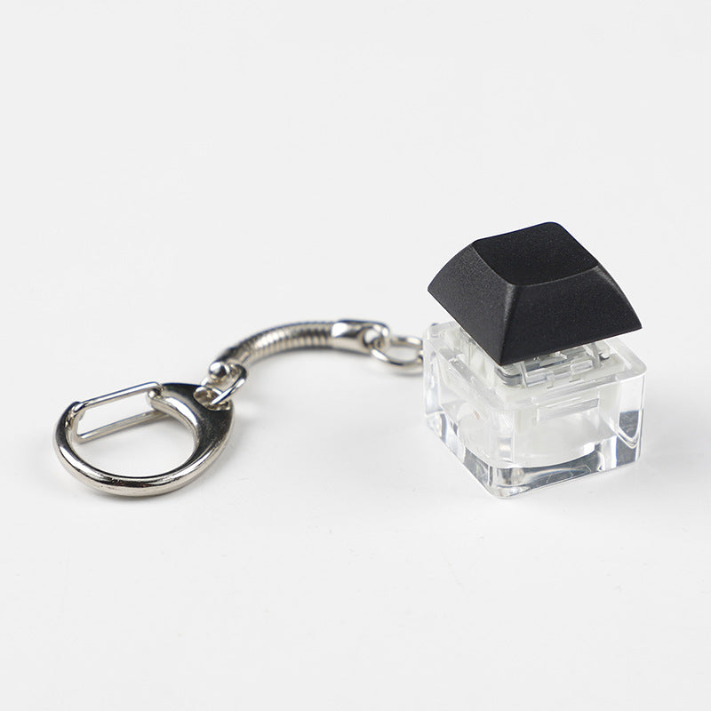 Wholesale Acrylic Decompression Mechanical Keyboard Axis Tester Fidget Keychains